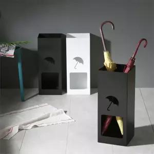 스틸 우산꽂이 감성 디자인 우산 보관함 사각