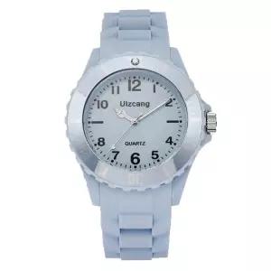 학생 커플 여성 데일리 패션 젤리 컬러 초 손목 시계 Fcb3+9VWn