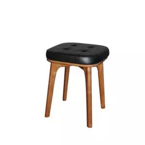 빈티지 가죽 스툴 A 거실 의자 인테리어 갤러리