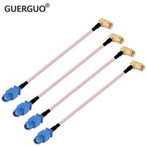 SMA 남성90도 Fakra C Z Male RG316 피그테일 RF 동축 케이블 카 네비게이션 GPS 안테나 어댑터 연장