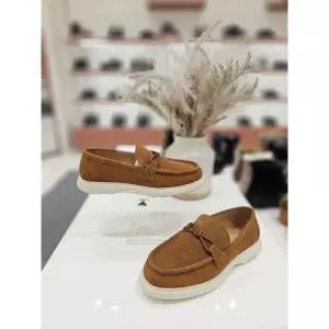 소다 남성 경량 쿠션 스웨이드 세미캐주얼 로퍼 FMM524SA34 카멜