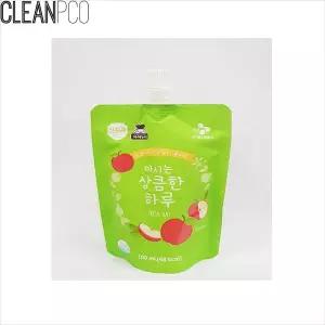 b29 이츠웰 마시는 상큼한 하루 100ml 유기 사과 40개/과일/주스/음료/음료수/드링크/업소용/건강/파우치