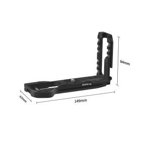 XT5 수직 퀵릴리즈 L 플레이트 브래킷 신축성 핸드 그립 후지 아르카-스위스 삼각대 마운트 스태빌라이저