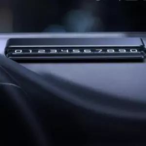 [CAR] 시크릿 듀얼 메탈 주차 번호판 자동차 차량용 용품