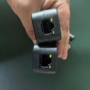 4K/5MP/2MP AHD/CVI/TVI/CVBS 카메라용 CAT5e 6 RJ45 커넥터에 대한 8MP CCTV 동축 BNC 비디오 전원 발룬