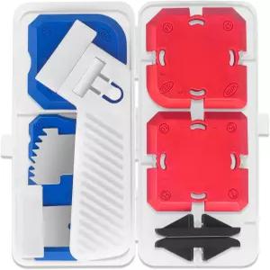 실란트 마감 도구가 포함된 코킹 도구 키트 주방 욕실 바닥 창문 싱크대 공동 변기용 그라우팅 씰링 실리콘