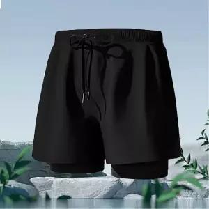 [하프클럽/알티피아]남자 비치 반바지 레깅스 일체형 운동복 서핑 숏츠