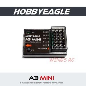 HobbyEagle A3 Super3 미니 A3S3 고정익 6 축 비행기 자이로 스태빌라이저, 제어 밸런서 프로그래밍 카드,
