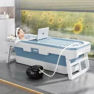 이동형 접이식 욕조 원룸용 길이조절 이동식 대형 목욕통