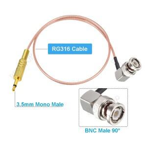 BNC Male - 3.5mm 1/8