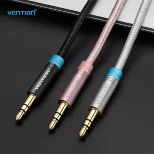 VENTION 벤션 페브릭 옥스 AUX 스테레오 케이블 500CM nSg8+6IVF