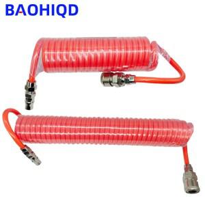 폴리우레탄 PU 공기 압축기 호스 튜브,  도구, 커넥터 PP20 용수철 나선형 파이프, 3M, 6M