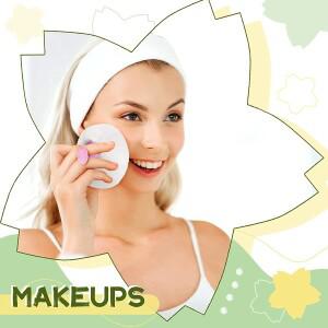 파우더 퍼프 및 바디 더스팅용 용기 여성용 포함된케이스 루스