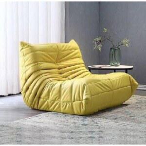 토고소파 애벌레 1인용 빈티지 카페 편한 가죽 패브릭 거실 빈백