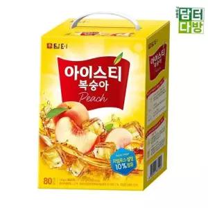 (무배) 담터 아이스티 복숭아 80스틱