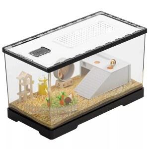 189L 리빙 박스 케이지 사육장 햄스터 집 용품 투명 릴 하우스