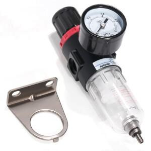 Afr-2000 1/4 공압 필터 에어 컴프레서 용 AFR2000 수분 분리기 압력 조절기 오일 워터 세퍼레이터 장치