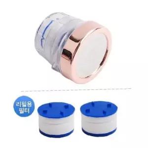 수전 클린똑딱필터헤드 클린똑딱필터 2P