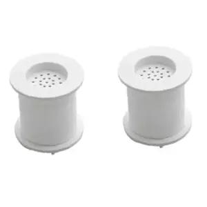 리셀 1300 더블필터 샤워기 샤워헤드 교체형 필터 2개