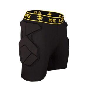 샤인스톤 성인 남성 골키퍼 장갑 바디쉴드 패딩 압축 셔츠 바지와 스펀지 보호대가 달린 쇼트