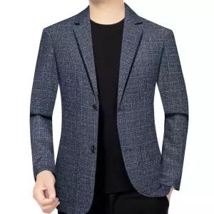 남성 캐주얼 가을 얇은 정장 아우터 슬림 재킷 양복 평상복 싱글 코트 패피3