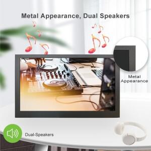 LESOWN 와이드 터치스크린 7 10.1 인치 컴퓨터 모니터 Portatil IPS 1024x600 라즈베리 파이용 소형 HDMI