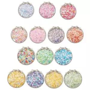 스팽글 비즈 장식 7종 세트 컬러 의류부자재 DIY 수공