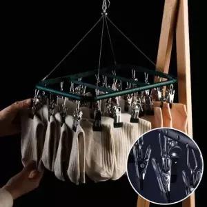 모빌형 26P 집게 건조대 빨래걸이 집게건조대 모빌형건조대 양말건조대 깔창건조대 집게형건조대