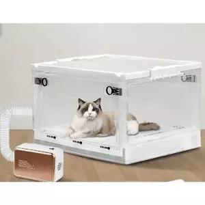 스마트 펫드라이룸 동물 털건조기 목욕 세트 드라이어