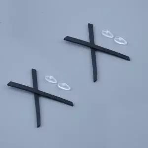 호환  E.O.S 실리콘 고무 키트 교체용 코 패드  OAKLEY Base Plane OX3232 프레임용 이어삭스