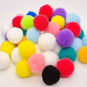 [셀러에이드]공장운영 국산 20mm 폼폼이 뿅뿅이 약1000개 대용량