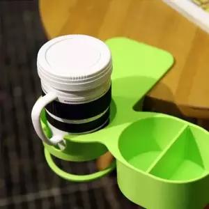 집게형 테이블 컵홀더 그린) 사무실 커피홀더 집게형컵홀더 클립형컵홀더 커피홀더