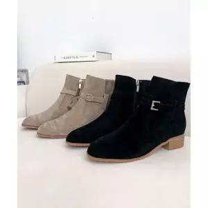 발목부츠 여성부츠 로우힐 봄신발 부츠 가을신상 힐