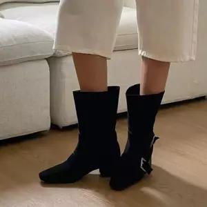 로우힐 통굽 봄신발 봄여자신발 부츠 가을신상 신상