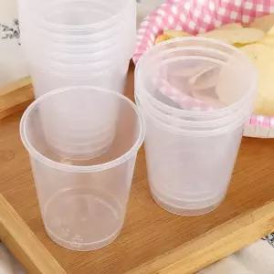 이라이프)다회용 투명컵 10개 190ml 플라스틱 커피컵 플라스틱컵 물컵 음료수컵 다회용컵