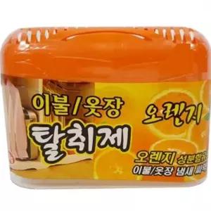 bns 오렌지향 옷장탈취제 이불 옷장탈취제 의류보관 옷장냄새 150g