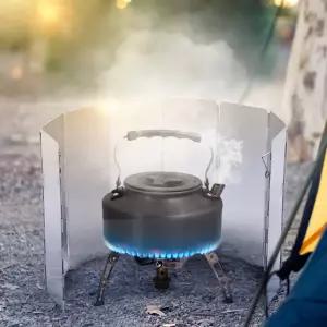 3차입고버너바람막이6단 기름뜀방지 후드그릴 바베큐그릴