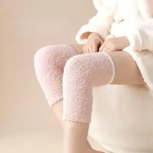 임산부 산모 무릎 보호 보온 극세사 워머 레그워머 수면 발토시