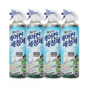 에어컨필터청소 산도깨비 에어컨세정제 에어컨세척제 330ml 4개