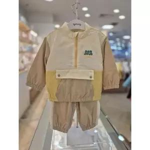 아가방 베이지 버디 화섬 아노락 상하세트 AQ01S133002A (S44912918)
