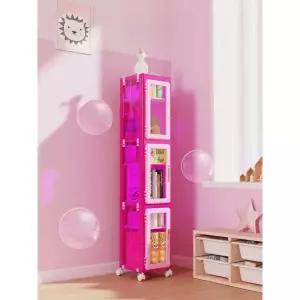 모던 철제 속옷장 드레스룸 수납장 안방 모듈 이중 칸 88cm 분리형 높이 조절 틈새