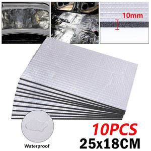 웨더스트립후드 자동차 방음 단열 매트 후드 엔진 방화벽 열 절연체 오디오 소음 절연 폼 1 개 5 10