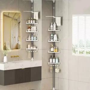 욕실 화장실 틈새 코너 선반 정리대 욕실장 수납장