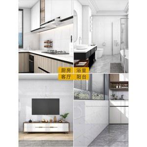 욕실타일시트지 리폼 편리한접착 광택 상단 스티커 몰딩 이동식 천장시트지 블랙 코너