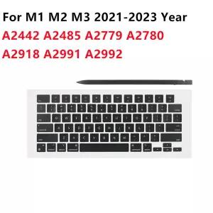 호환  노트북 A2442 A2485 A2779 A2780 A2918 A2991 A2992 A2681 키캡 키 세트 프로 M1 M2 M3 14인치 16인