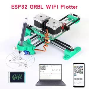 호환  Grbl ESP32 와이파이 DIY 조립 XY 플로터 펜 드로잉 로봇 드로잉 머신 페인팅 필기 로봇 키트
