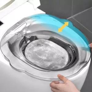 치질 케어용 좌욕기 집에서 간편 좌훈기 인체공학적 곡선형 디자인 편한 착좌감