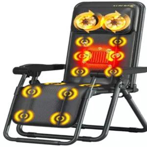 온열 안마의자 접이식 마사지 리모콘 베드 전신 허리 프라이빗 마시지 이동식 가정용