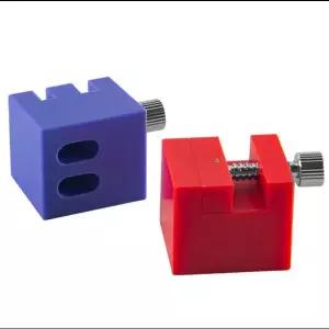 호환  W8997 대형 플라스틱 시계 브레이슬릿 홀더 솔리드 스트랩 홀딩 바이스 툴 맥스. 시계 수리용 11mm