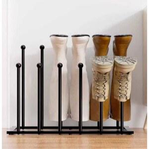 장화 걸이 부츠 블랙 수산시장 그레이리빙 키퍼 16켤레 거치대 장화걸이 짧은막대35